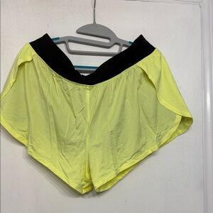 VSX Black and Yellow Athletic Shorts